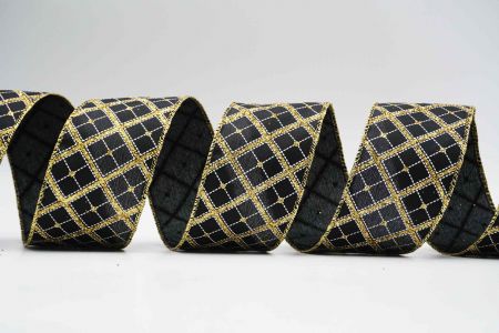 Festival Plaid Wired Ribbon_KF7116G-53_ater